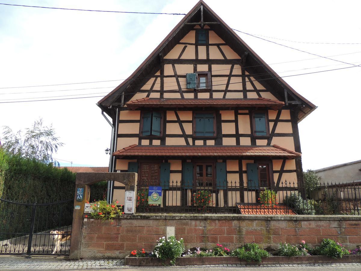 Chambres d'Hôtes S'burehiesel Schillersdorf Exterior foto