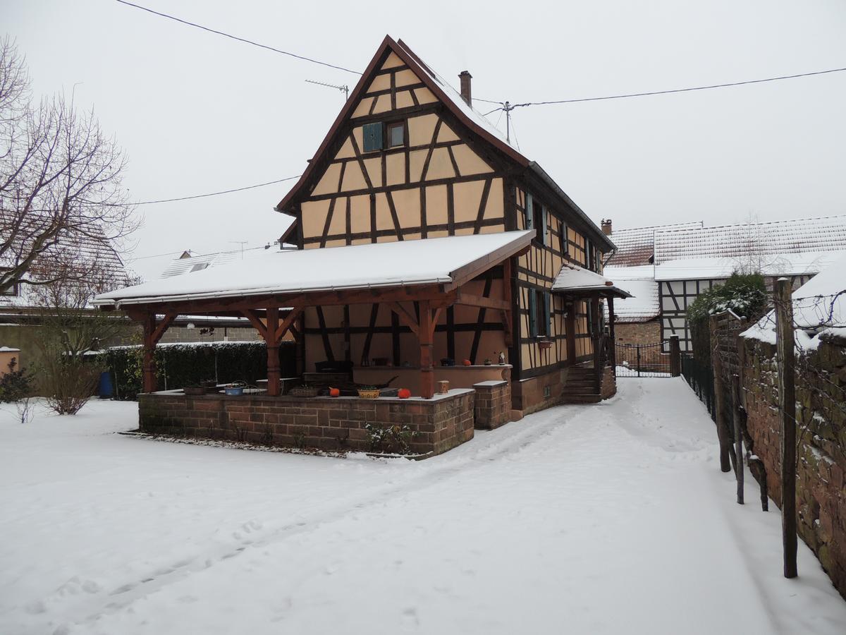 Chambres d'Hôtes S'burehiesel Schillersdorf Exterior foto
